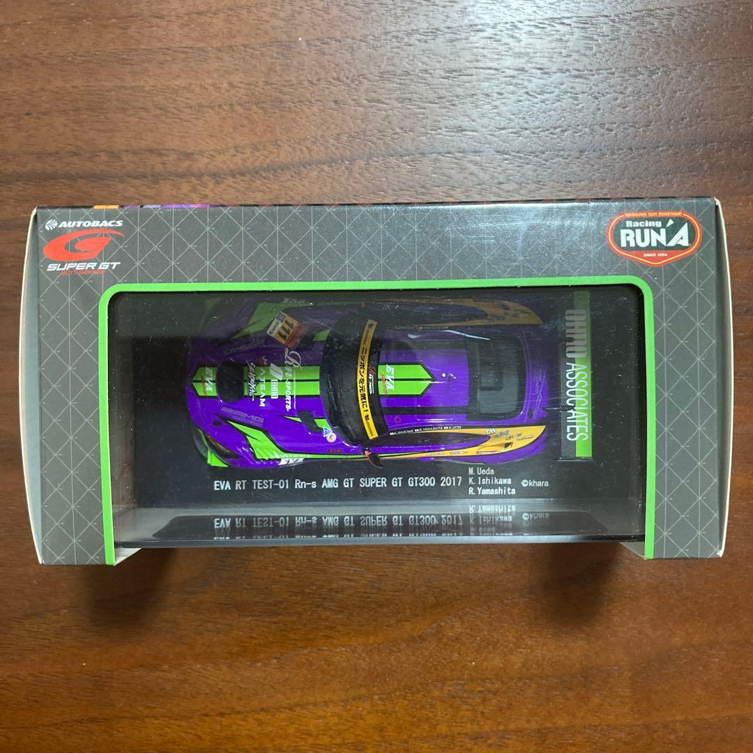 ミニカー EBBRO SUPER GT 2017 EVA RT AMG GT300