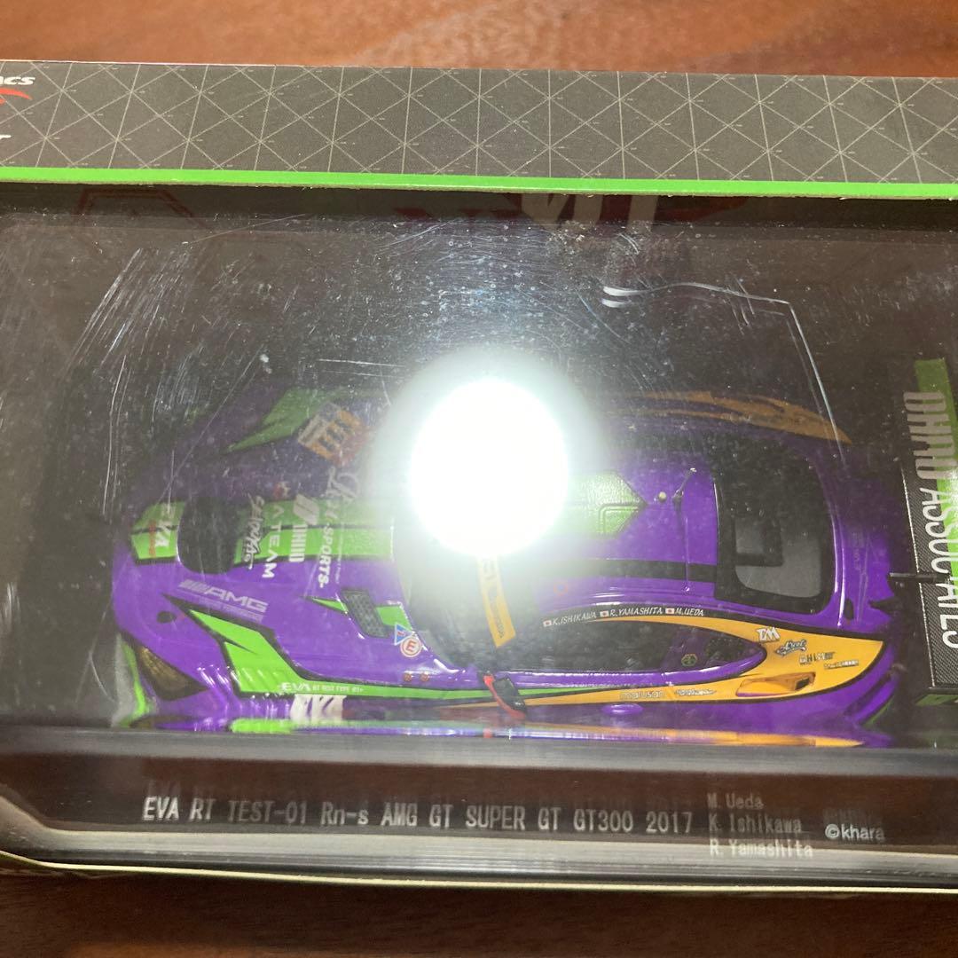 ミニカー EBBRO SUPER GT 2017 EVA RT AMG GT300