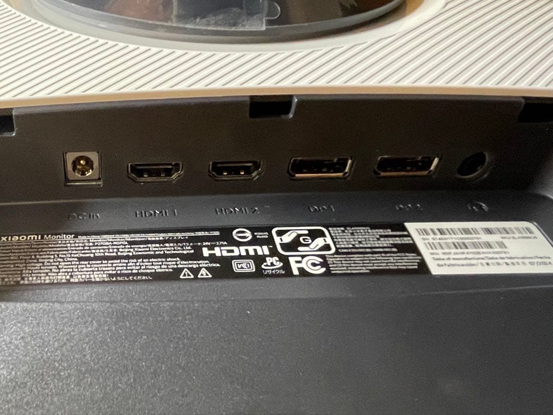xiaomi g pro 27i モニター