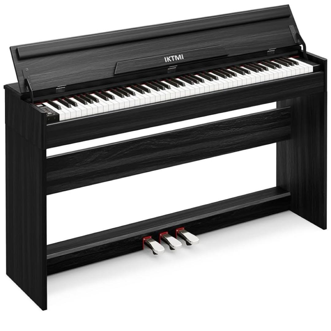 電子ピアノ ハンマーアクション 88鍵盤 木製 電子ピアノ