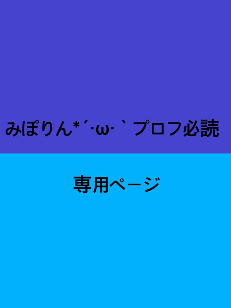 みぽりん*´・ω・｀プロフ必読 ページ