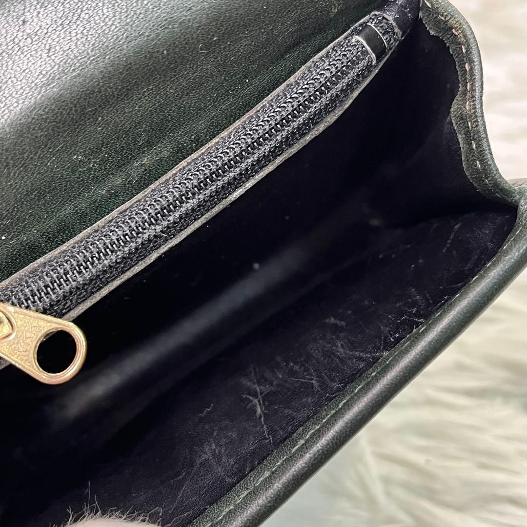 激レア✨オールドコーチ　ケース　ミニ財布　コンパクト　7219 グリーン