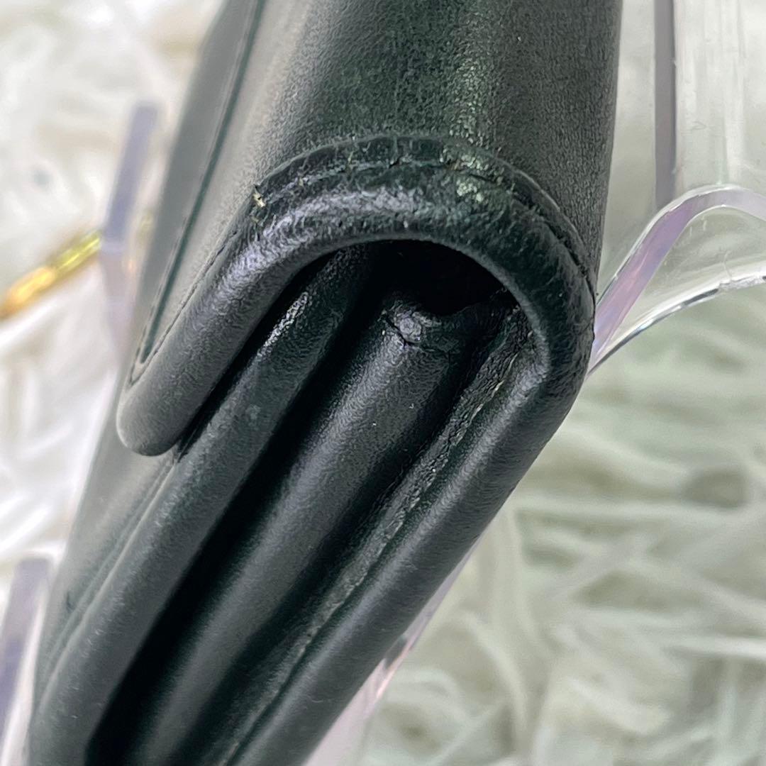 激レア✨オールドコーチ　ケース　ミニ財布　コンパクト　7219 グリーン