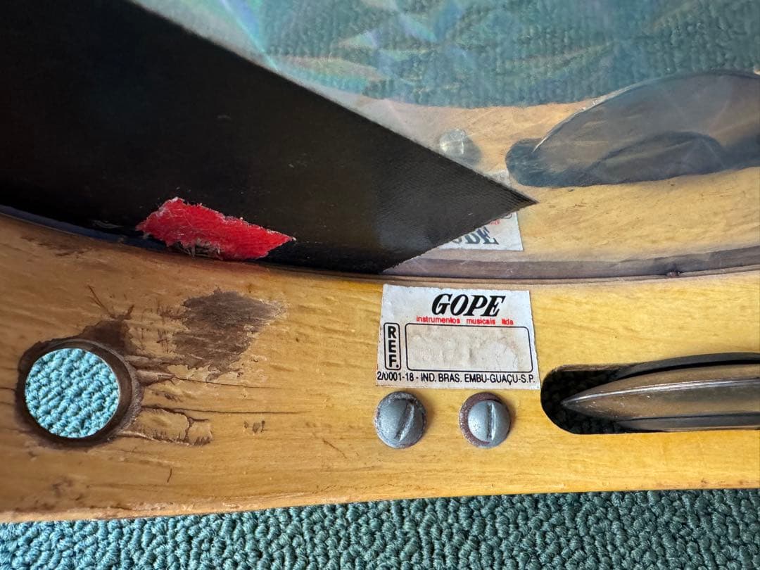 GOPE パンディロ パンデイロ パーカッション 11inch