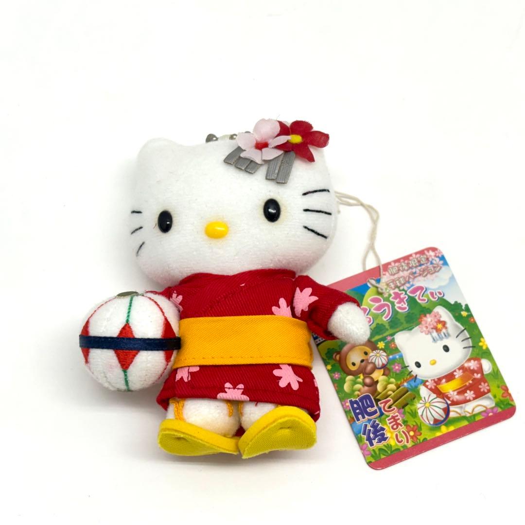 公*o様 ②ご当地キティ 肥後 てまり ぬいぐるみ マスコット