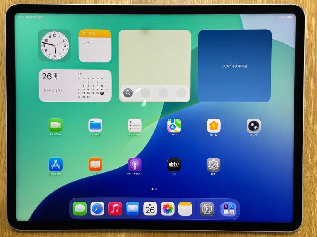 iPad pro 12.9インチ 1TB 第5世代 セルラー SIMフリー 中古