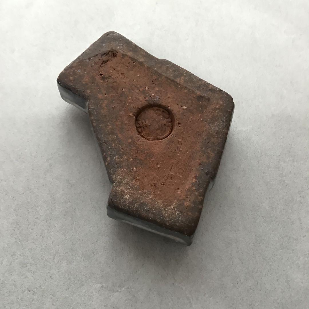 茶道具　萩焼「結文」　香合　田原陶兵衛作　栞　共箱　S79KG