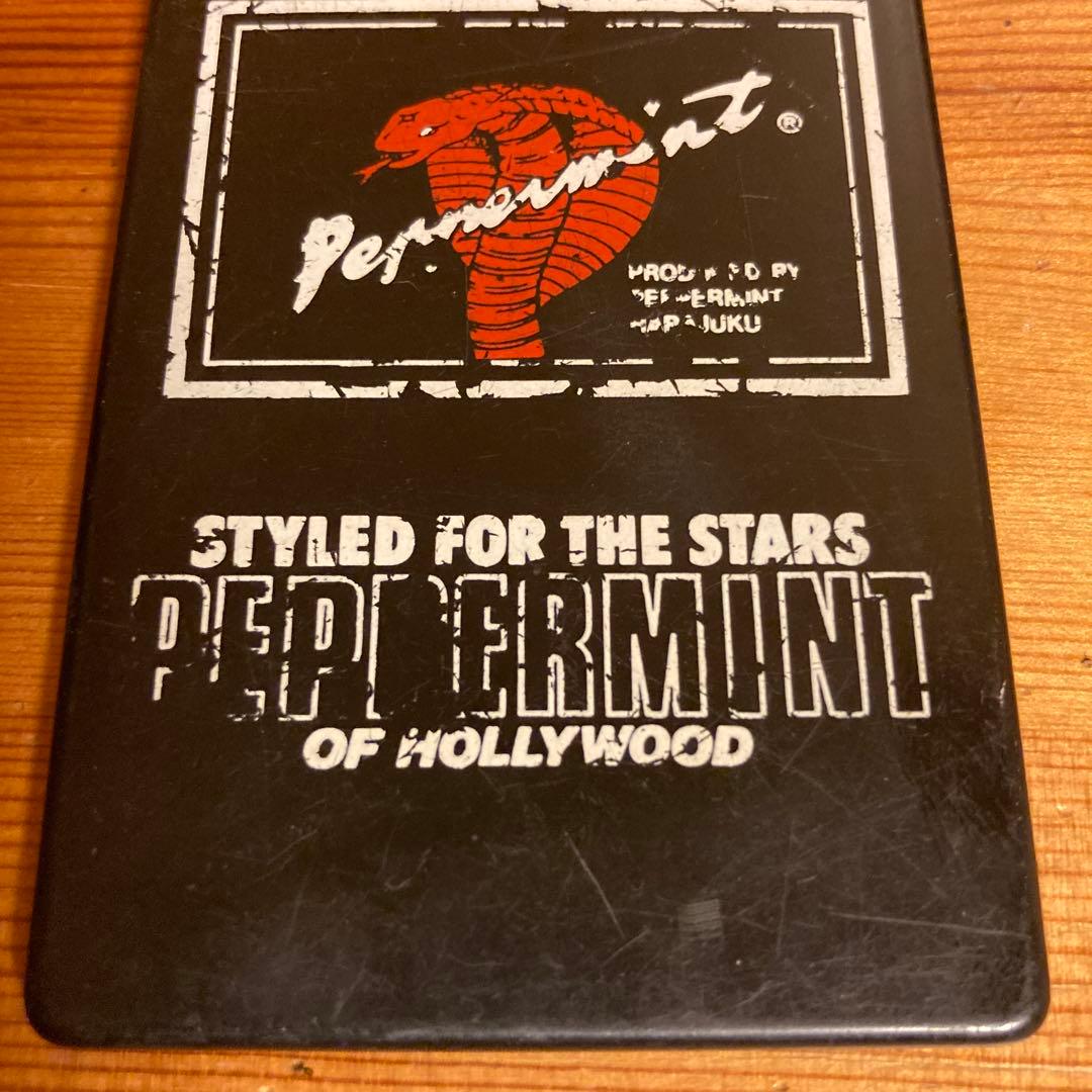 80年代当時物 ペパーミント　ハンドミラー&メモ帳　5点セット　ロカビリー