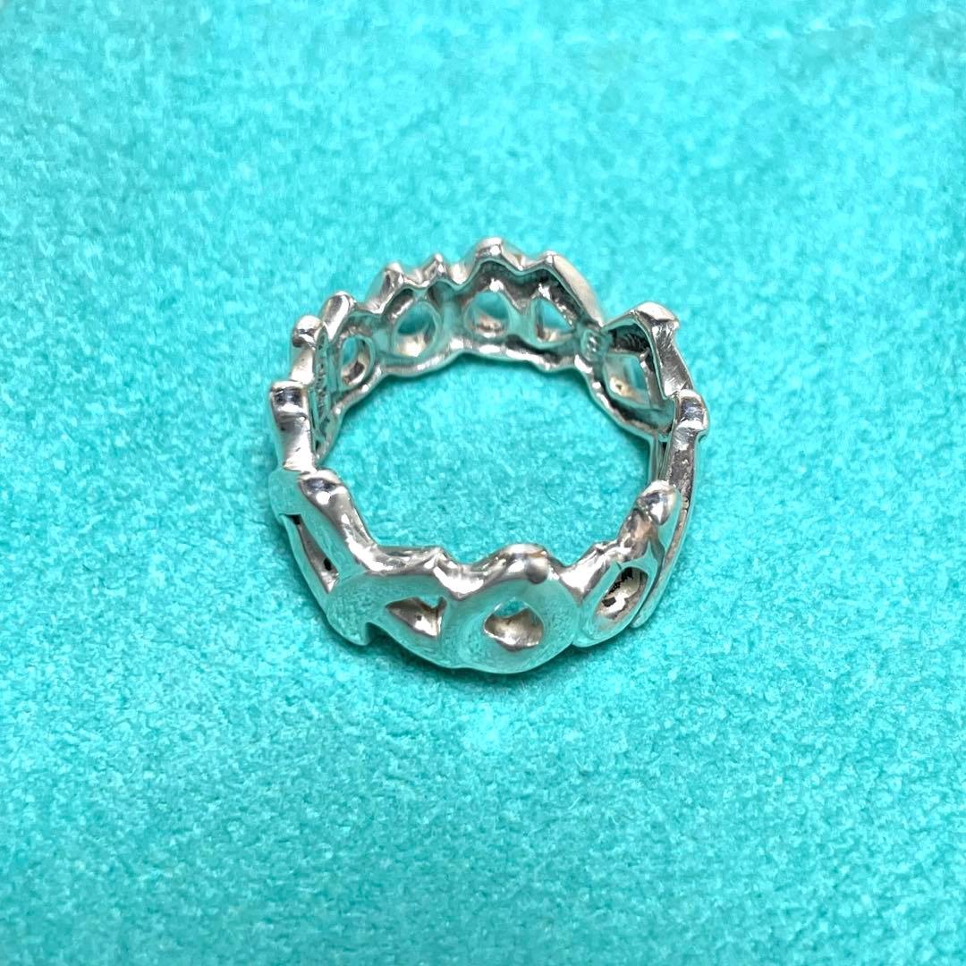 TIFFANY&Co. ティファニー　ラブ&キスリング　12号