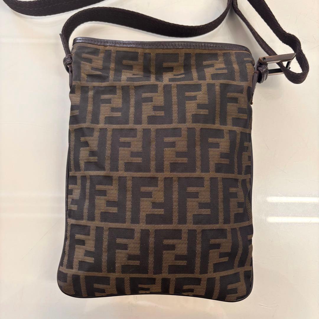 フェンディ　ズッカ柄　ミニ　ショルダーバッグ
