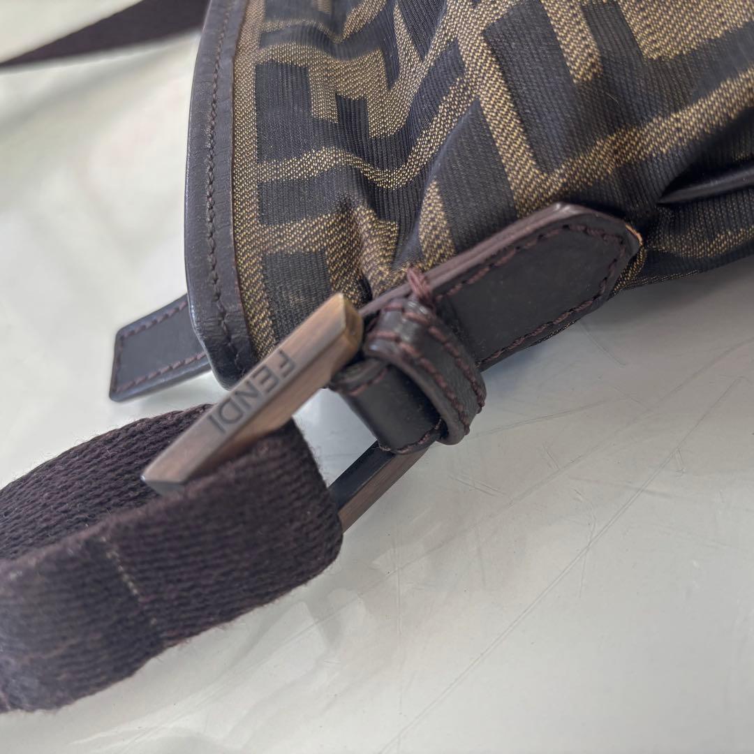 フェンディ　ズッカ柄　ミニ　ショルダーバッグ