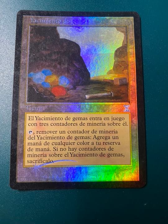 【Foil】《宝石鉱山/Gemstone Mine》[TSB] スペイン語