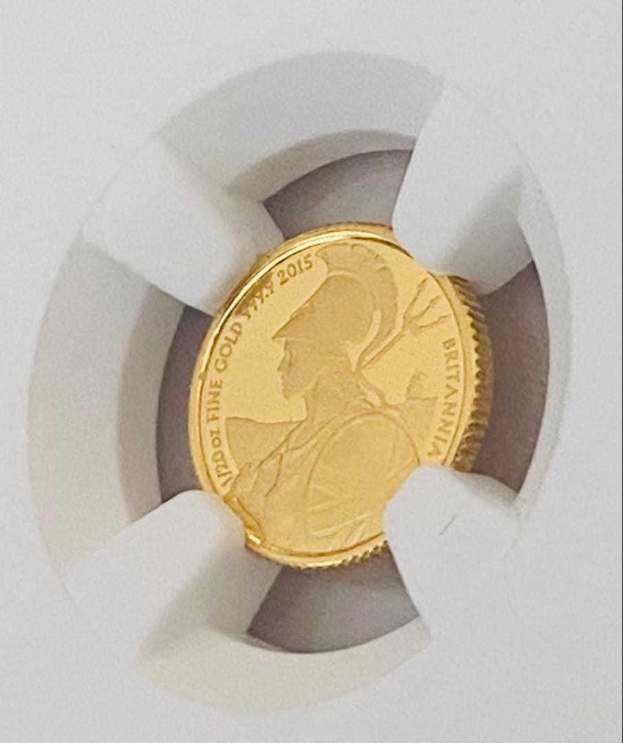 2015年イギリス ブリタニア 1ポンド NGC PF70ULTRA CAMEO