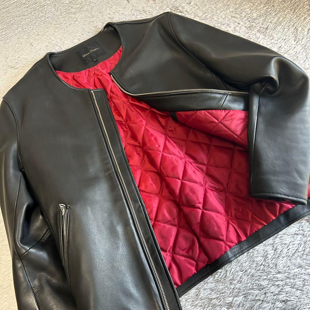 UNION STATION ユニオンステーション　シングルレザージャケット　XL