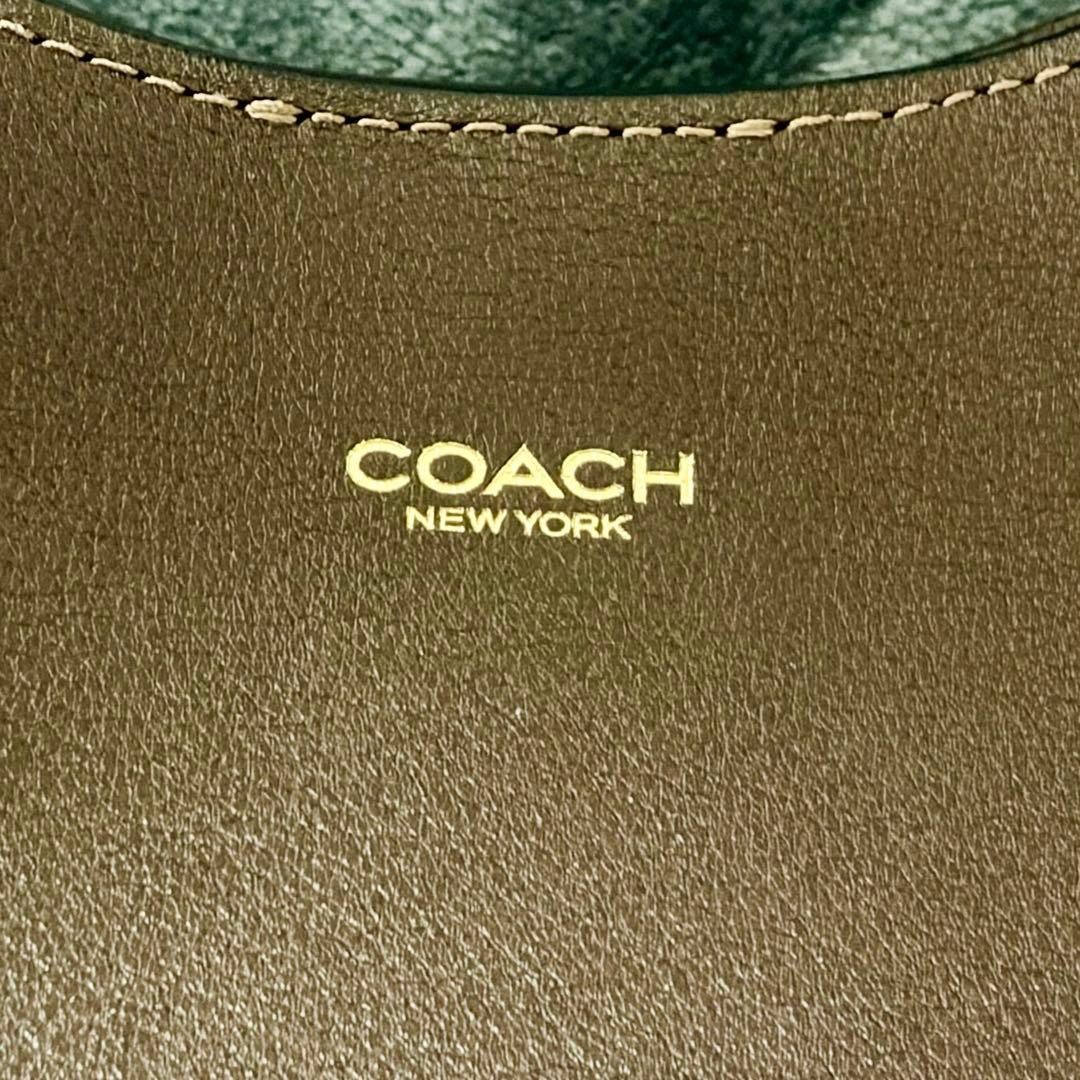 COACH ブルックリン28 ショルダーバッグ ブラウン