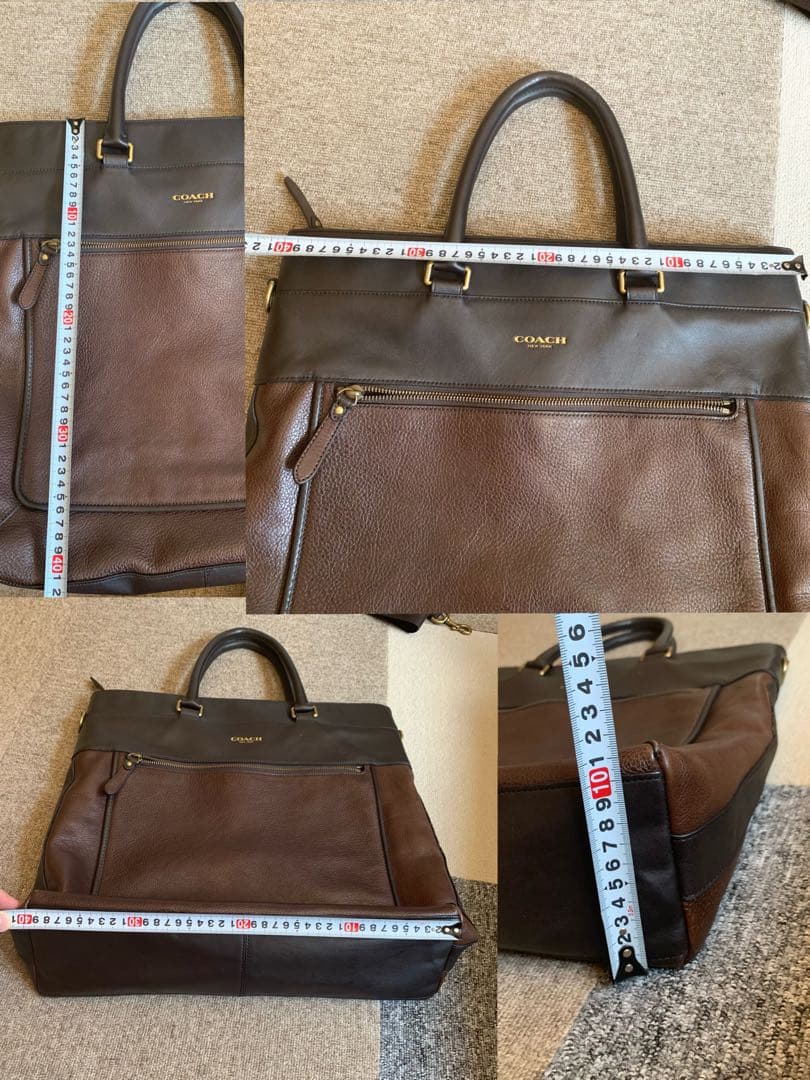 COACH コーチ　本革　トートバッグ　ビジネスバッグ カジュアルバッグ