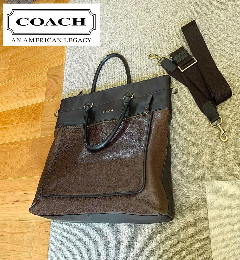 COACH コーチ　本革　トートバッグ　ビジネスバッグ カジュアルバッグ