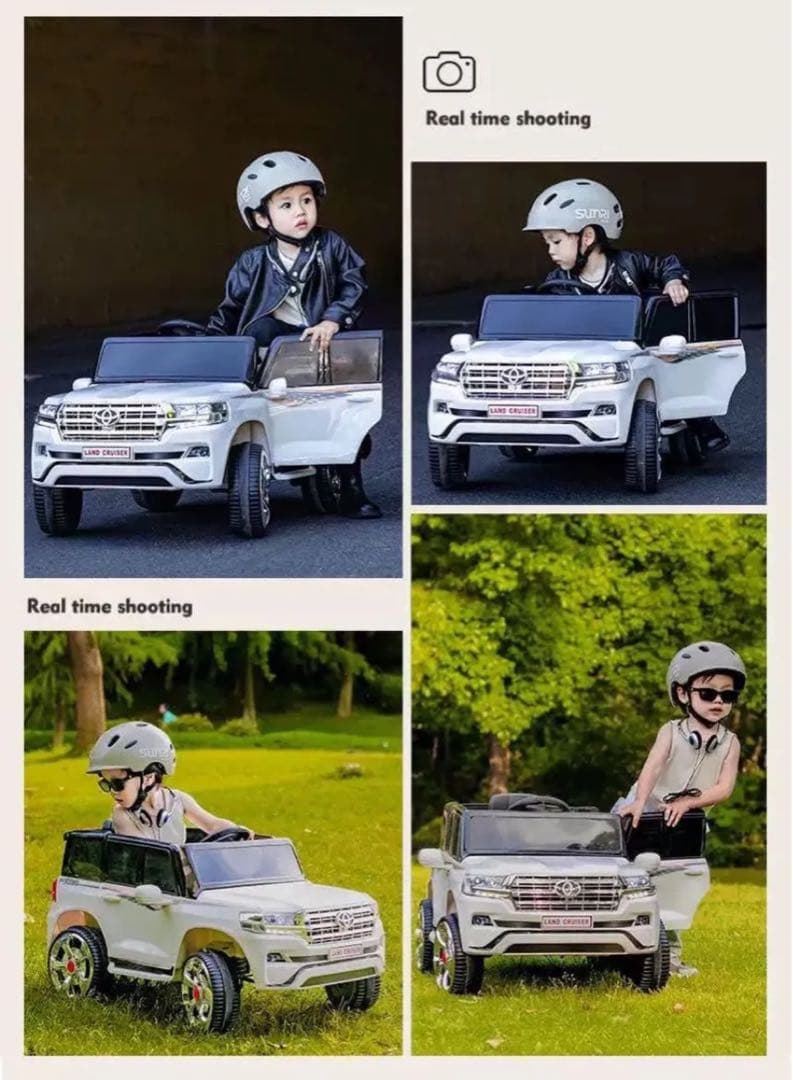 電動乗用カー トヨタランドクルーザー 玩具 おもちゃ子ども 乗用ラジコン