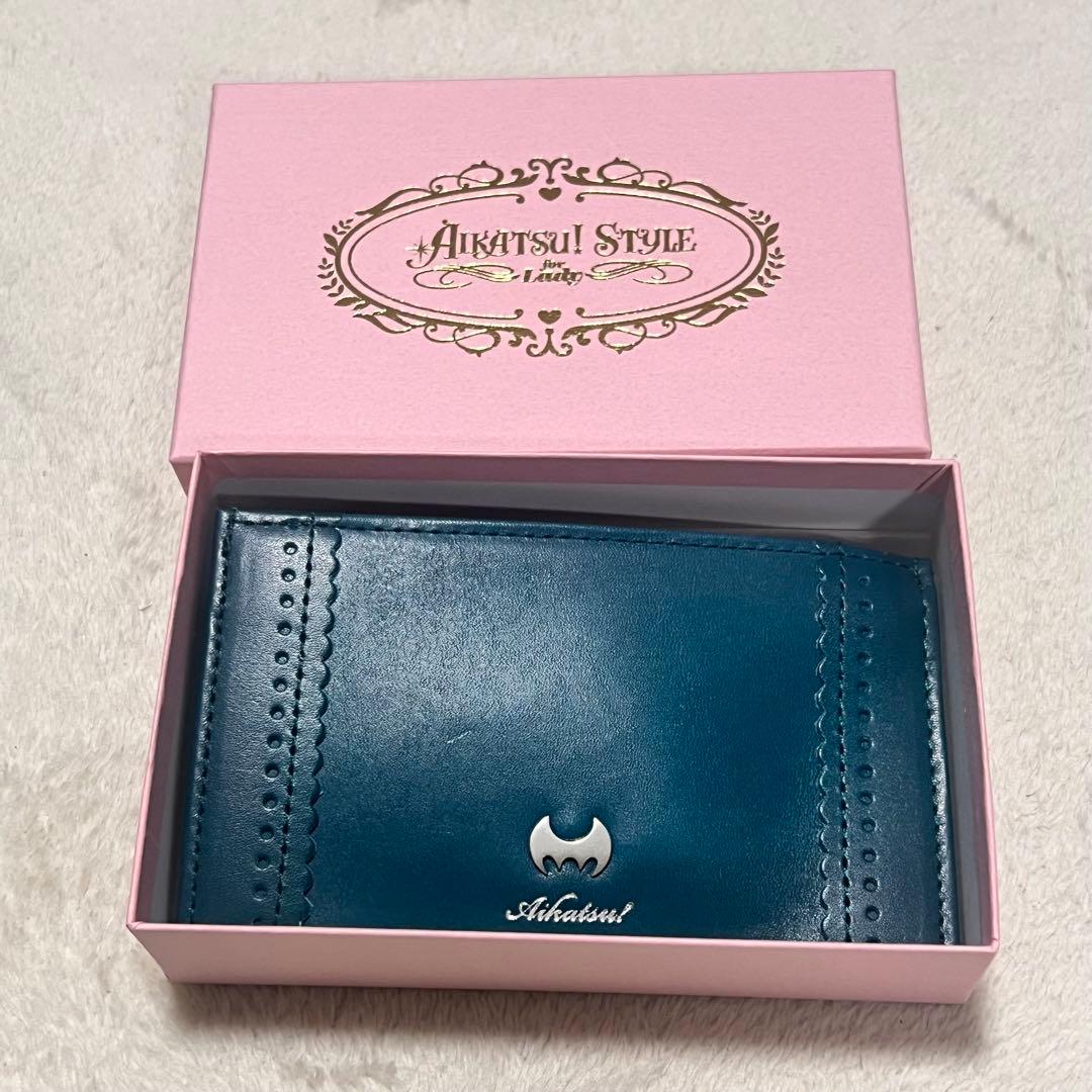 アイカツ!　藤堂ユリカ　ロリゴシック　本革小銭入れつきパスケース