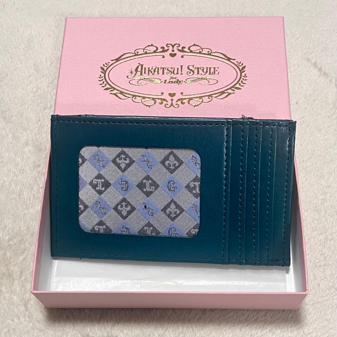 アイカツ!　藤堂ユリカ　ロリゴシック　本革小銭入れつきパスケース