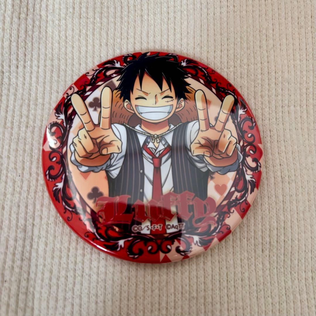 【ONE PIECE】東京ワンピースタワー 缶バッジ ルフィ