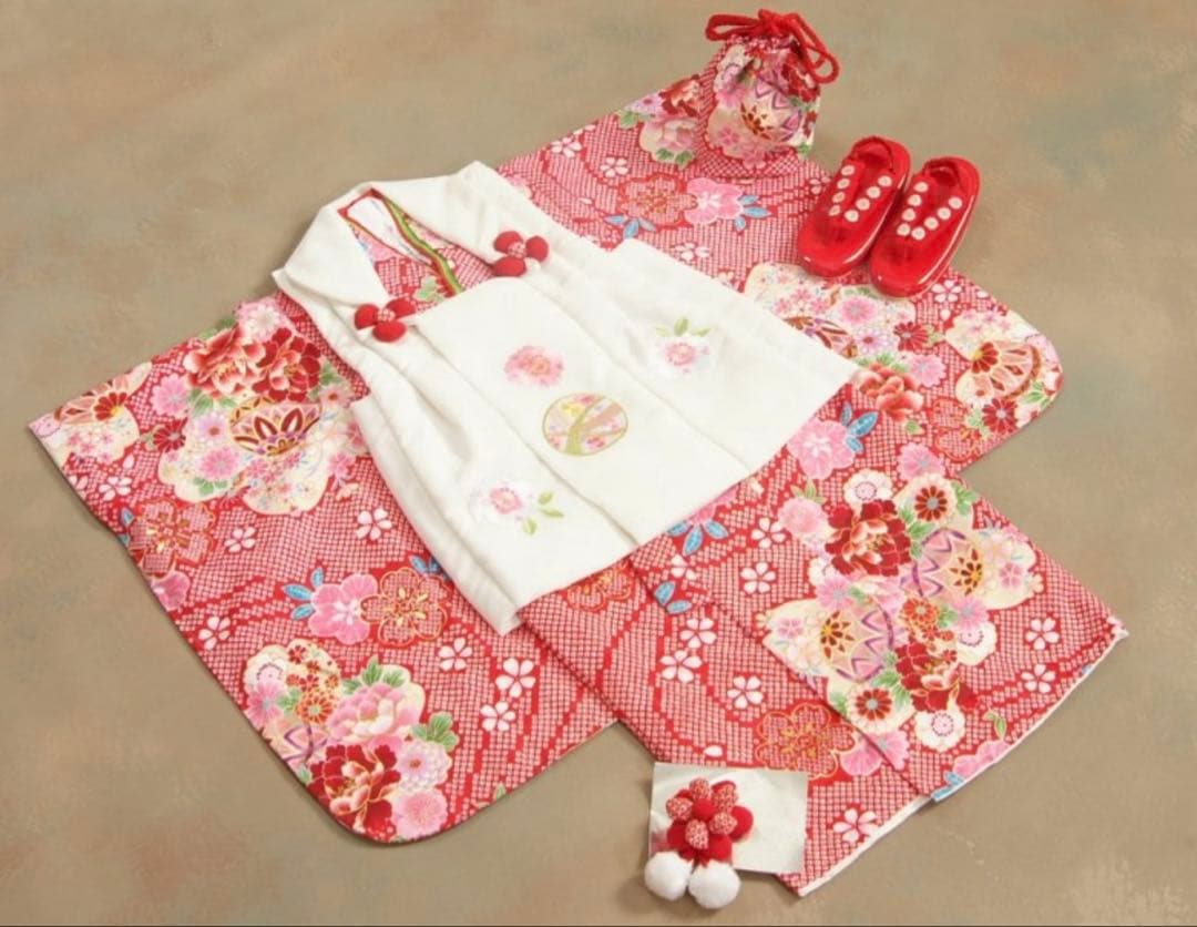 七五三衣装セット　　京都花ひめ