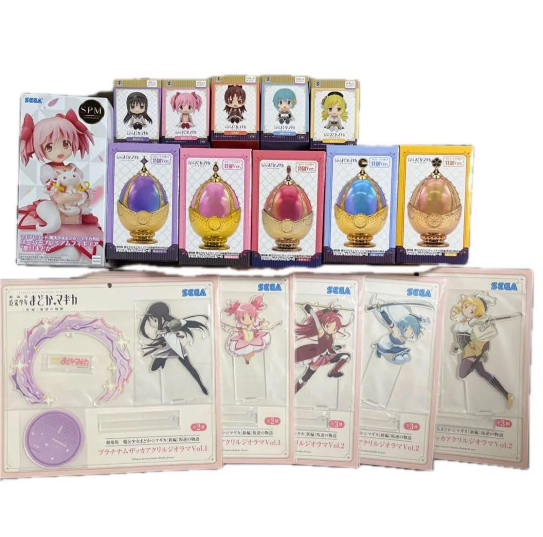 16点セット　フィギュア アクリルジオラマ　魔法少女まどかマギカ