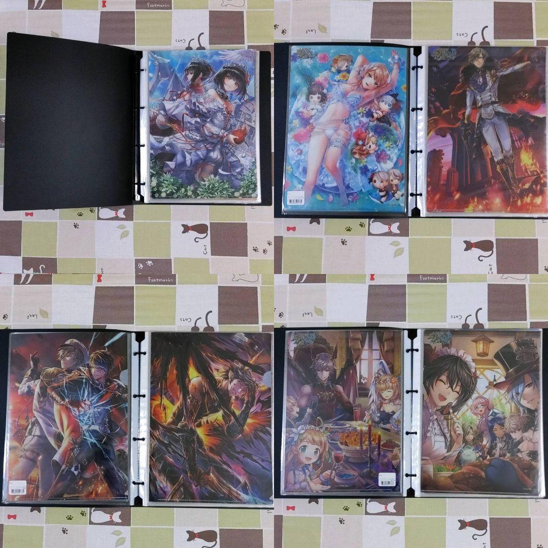 黒猫のウィズ クリアファイル 全34種 コンプリートセット フィナーレくじ