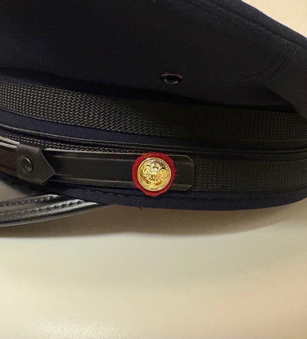 オリジナルカスタム制帽 金モール刺繍 五芒星 撮影・コスプレ用 官帽 59cm