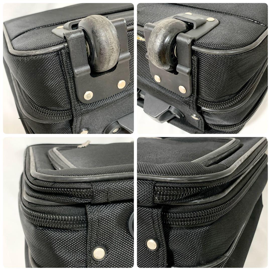 TUMI キャリーバッグ スーツケース 機内持ち込み 書類鞄 BLACK