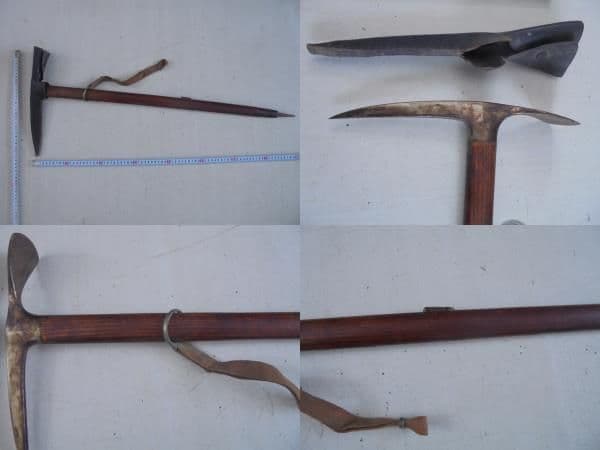 AKa6895　年代物　ピッケル　登山用