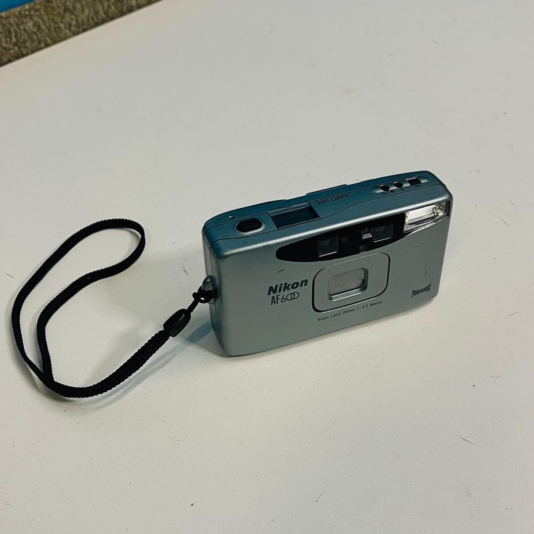 Nikon AF600ニコン コンパクト フィルム カメラ動作品