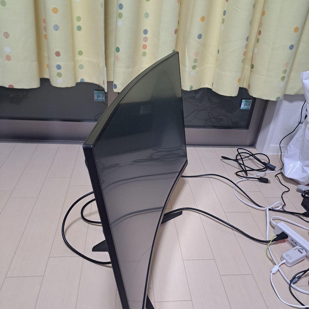 最安！美品～普通!ゲーミングモニターAOC C32G1 32インチ湾曲型モニター
