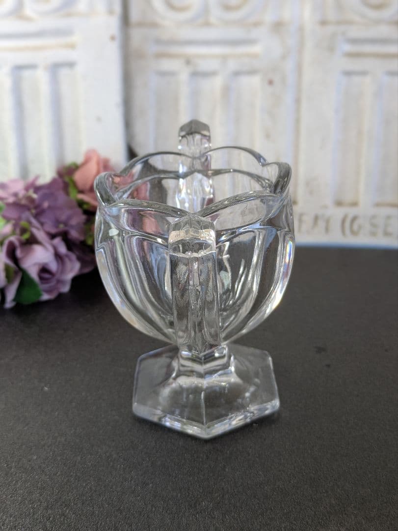 イギリス アンティーク チッペンデール ダブルハンドルボウル ２個セット