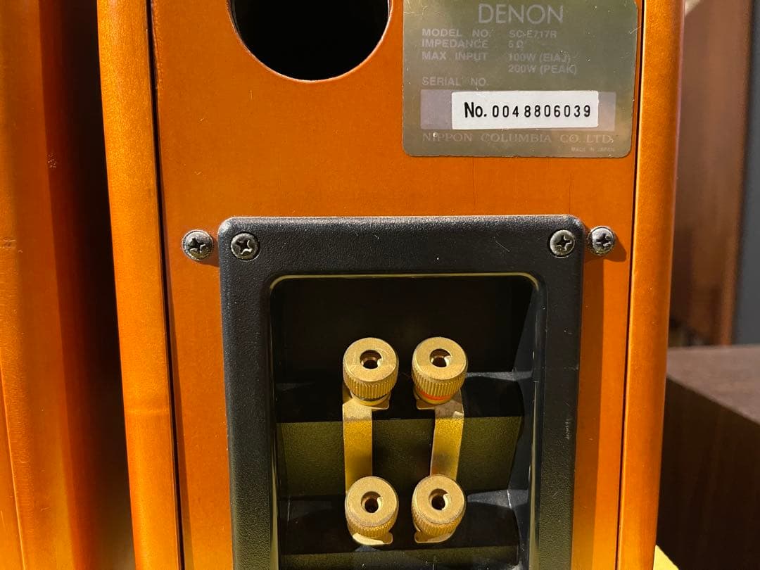 DENON SC-E717R (2ウェイ 3スピーカー)ペアスピーカー