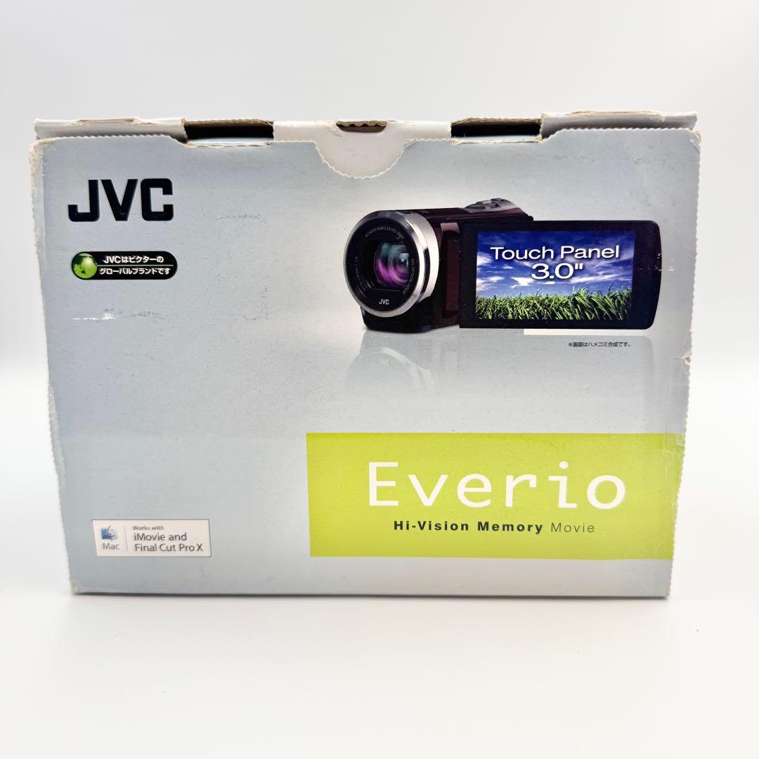 【美品】JVC Everio GZ-E345-V ビデオカメラ バイオレット