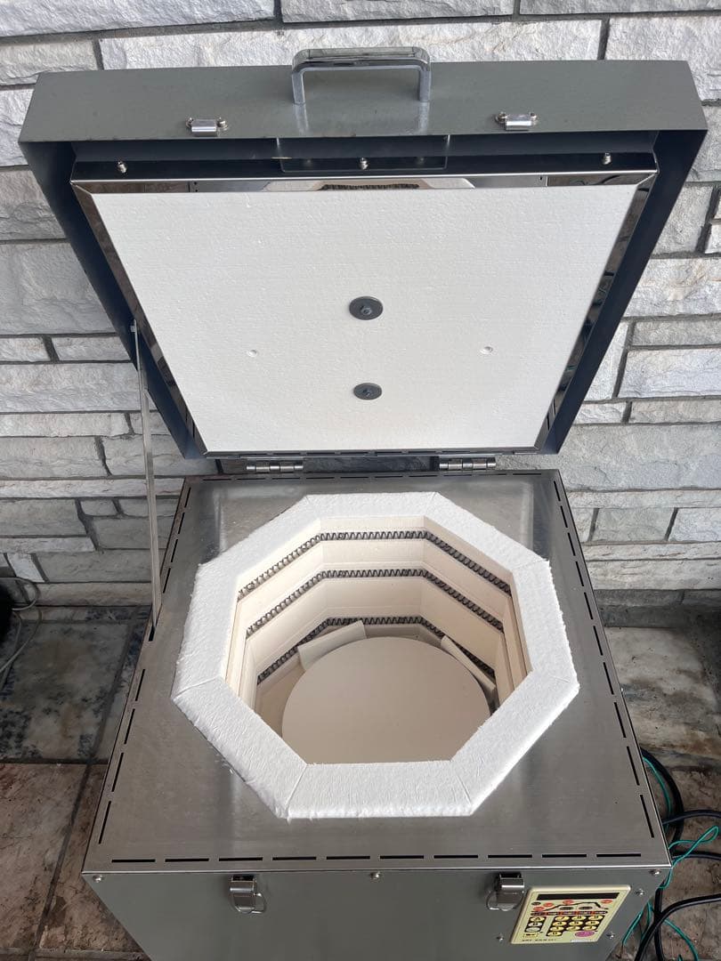 アートキルン　電気窯　SV1 陶芸　ハンドメイド　ガラス細工　色入れセット！