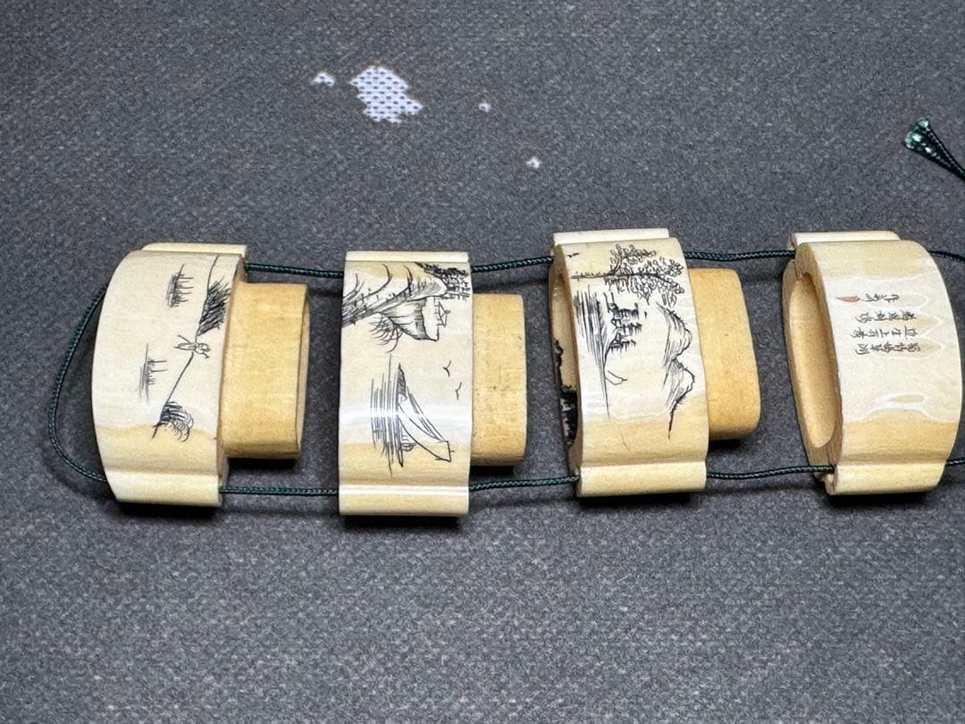 極上　印籠　根付　天然素材　置物　古美術品　 細密細工　骨董　アンティーク　彫刻