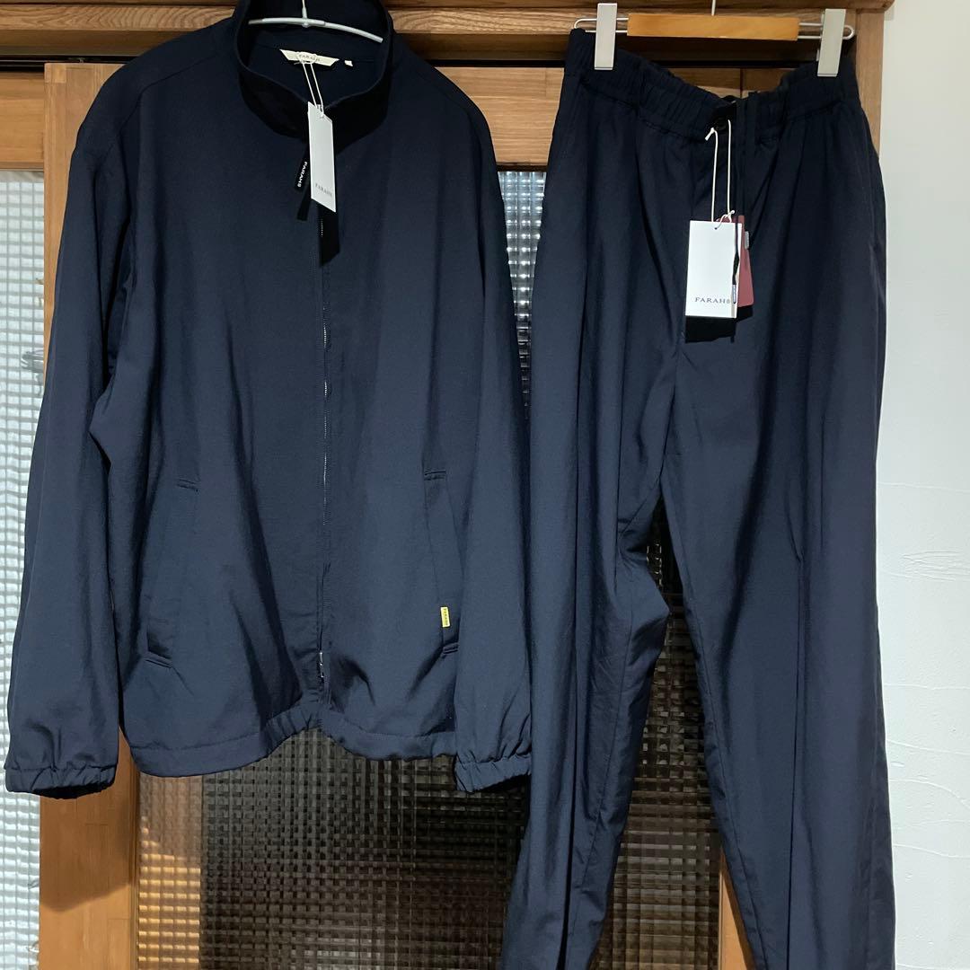 ファーラー　スタンドカラー　ジップアップ　ブルゾン　パンツ