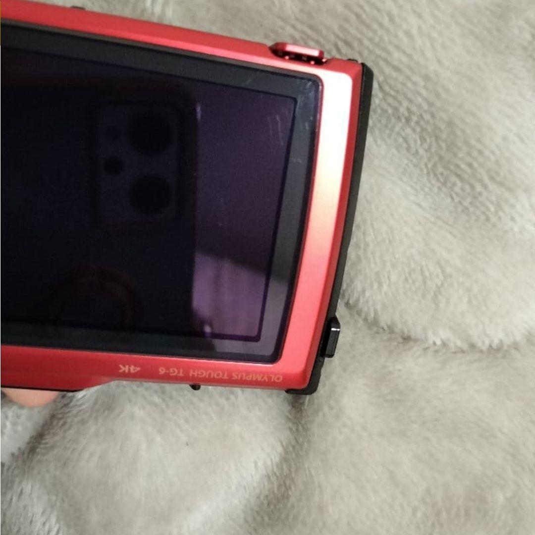 OLYMPUS Tough TG-6 RED カメラ コンパクトデジタルカメラ