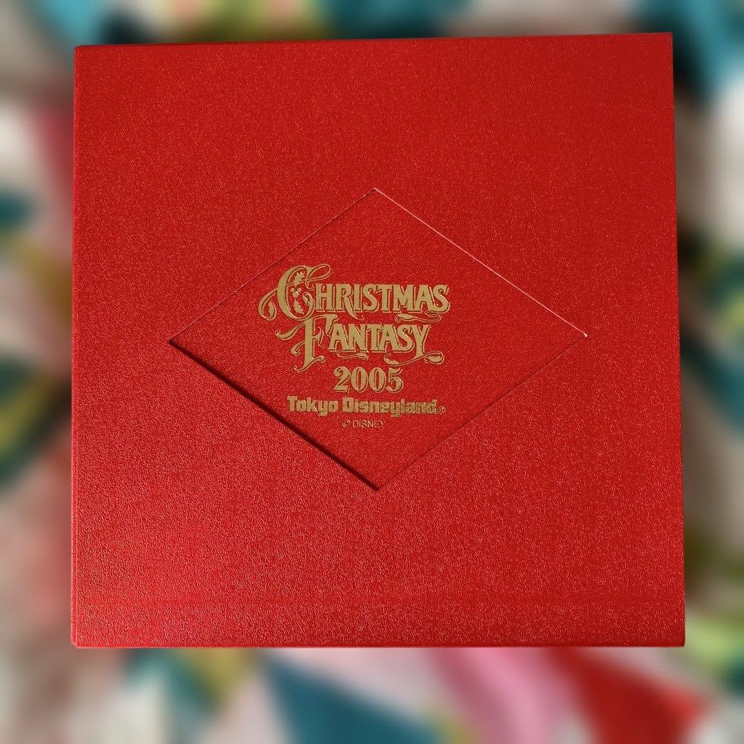 Disney記念クリスマスファンタジー2005 プレート　Disneyland赤