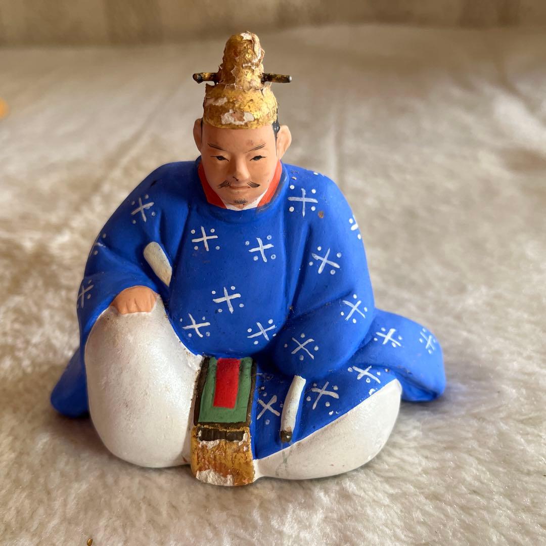 【超希少】元祖　博多人形　六歌仙　人形作家　白水六商店