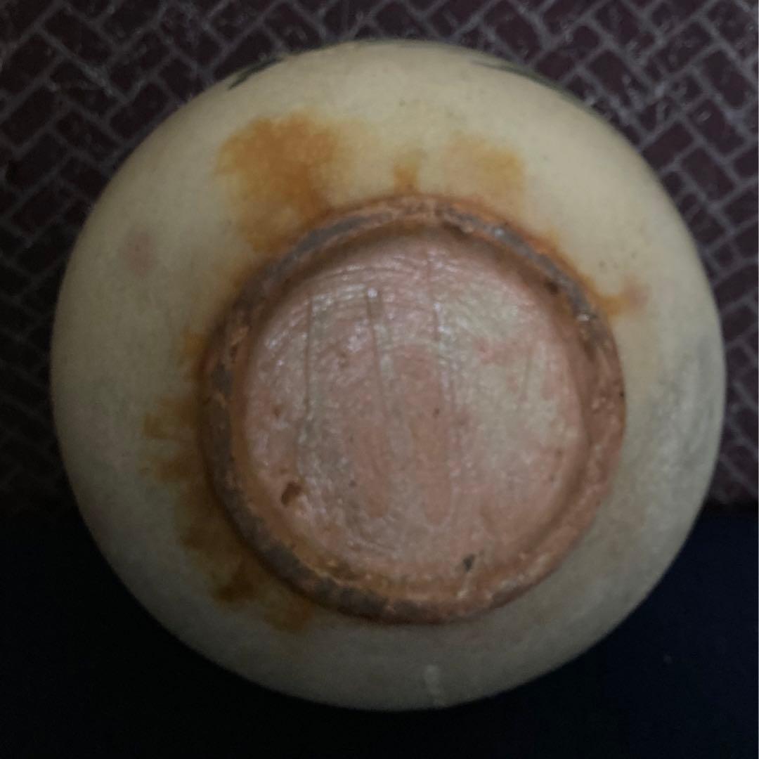 李朝期　　李朝草木文壷　　李朝時代