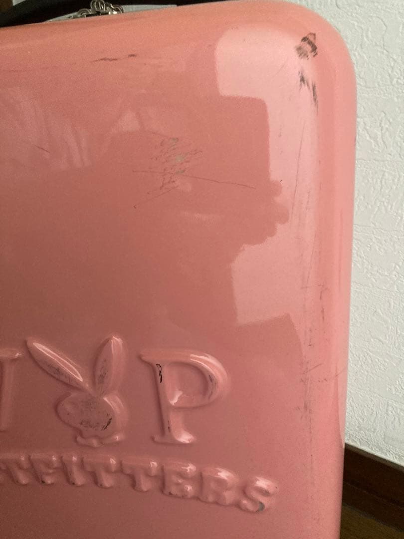 キャリーケース/プレボーイピンク