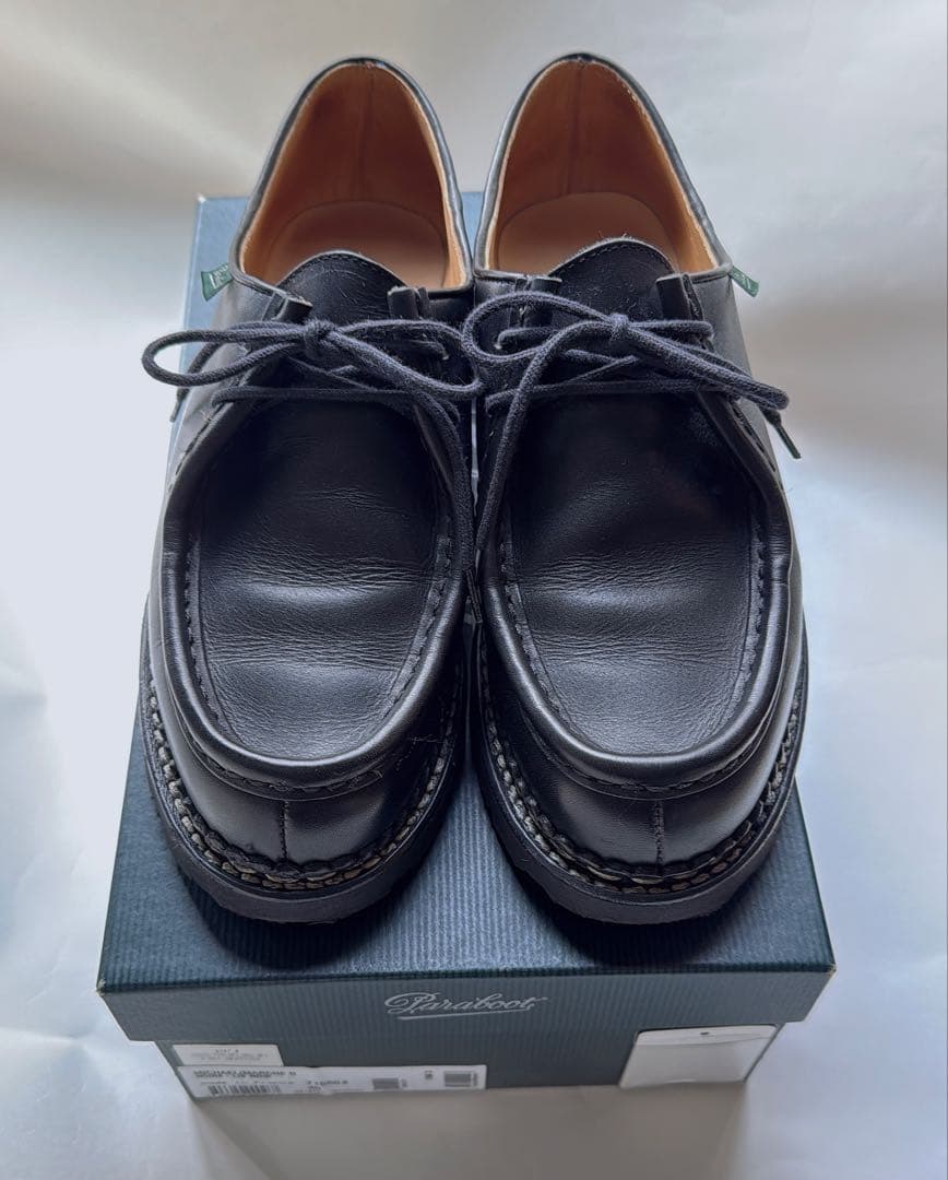 Paraboot ミカエル ブラック 40 美品 箱付