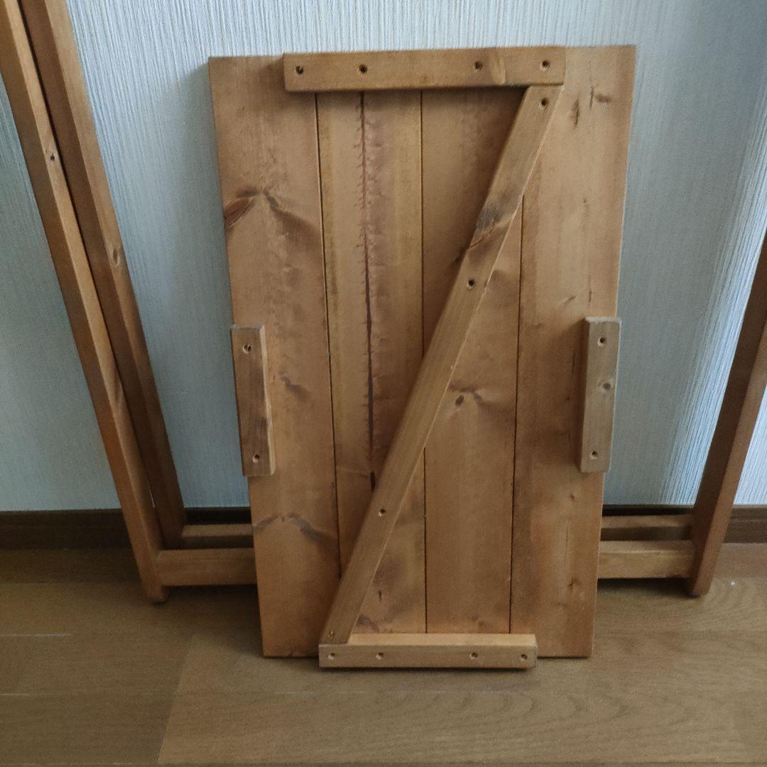 3838　アンテイーク　ハンガーラック　木製