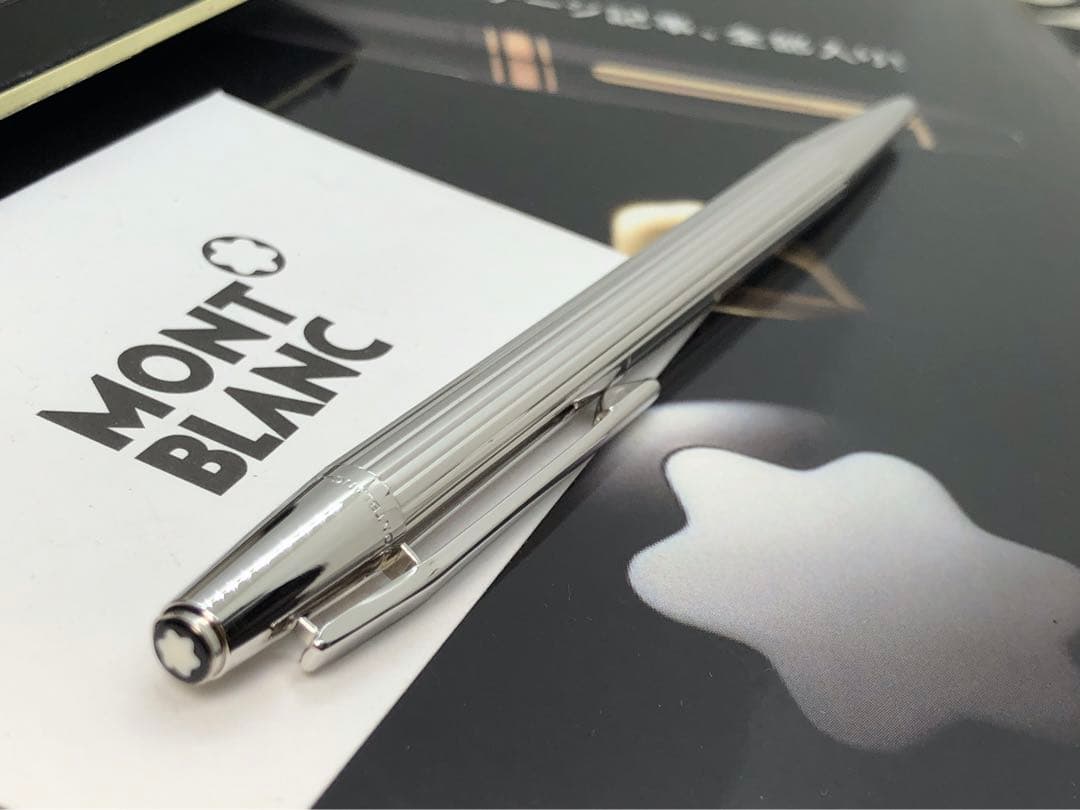 ★モンブラン※稀少なノブレス最高峰プラチナ張りNo1957金運とステイタスの証！