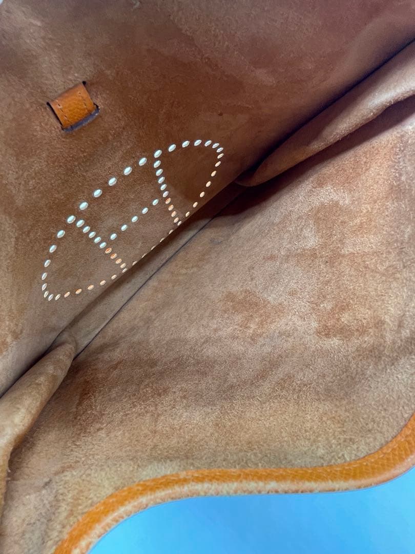 HERMES エルメス エヴリン PM ゴールド □J刻印 ショルダーバッグ