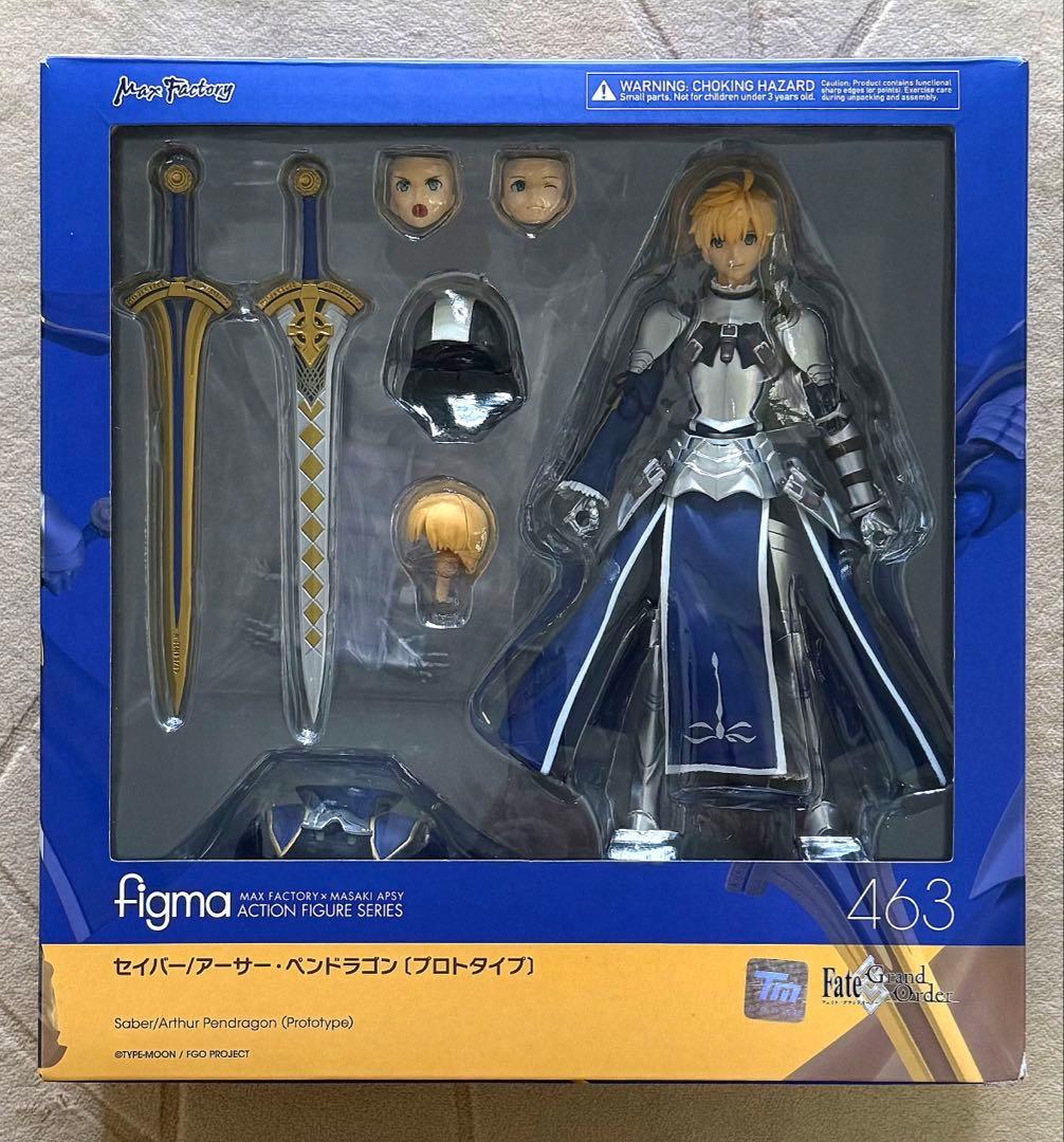 【開封品】figma セイバー/アーサー・ペンドラゴン〔プロトタイプ〕　欠品無し