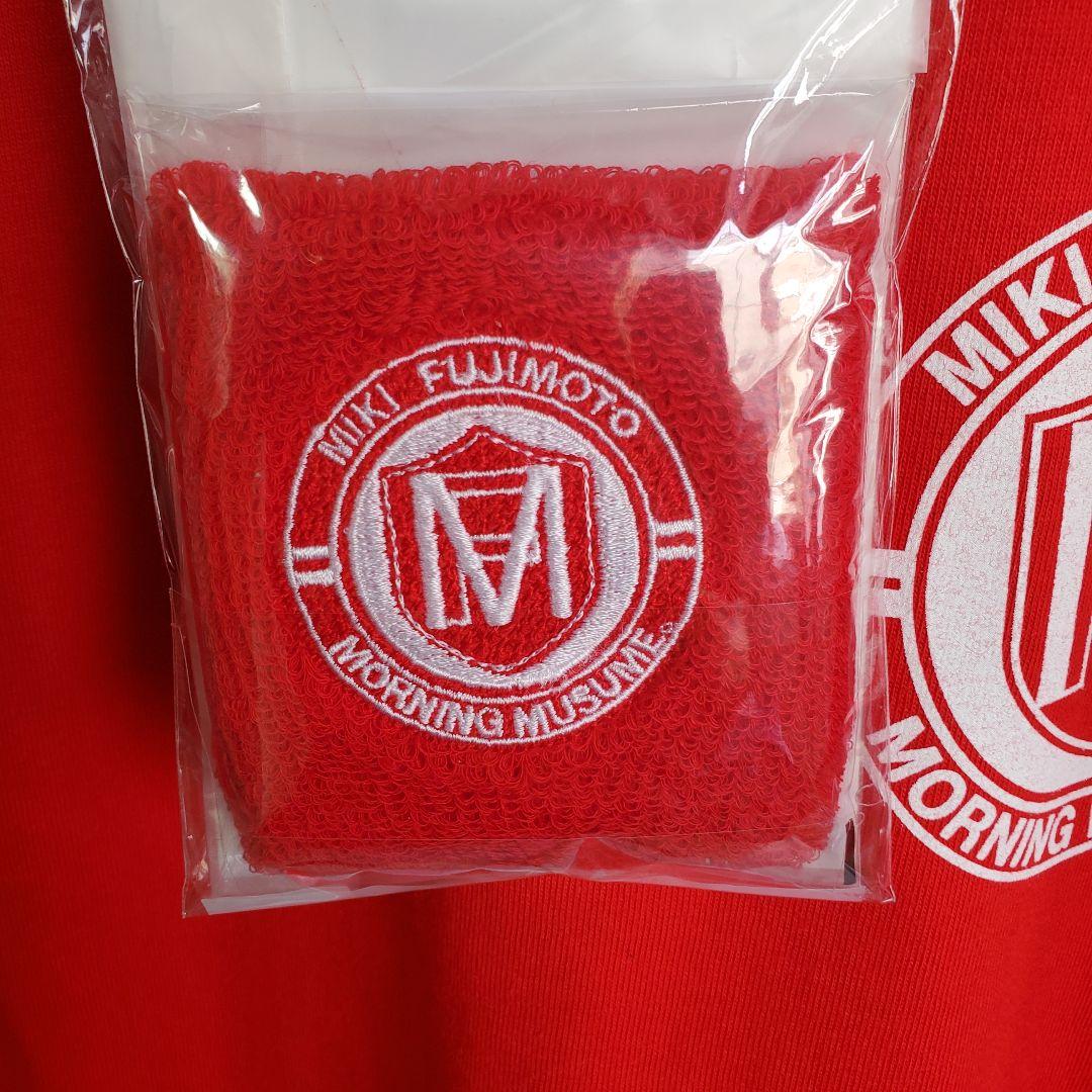 2007 モーニング娘 藤本美貴コンサート半袖 Tシャツ 赤 ミキティ